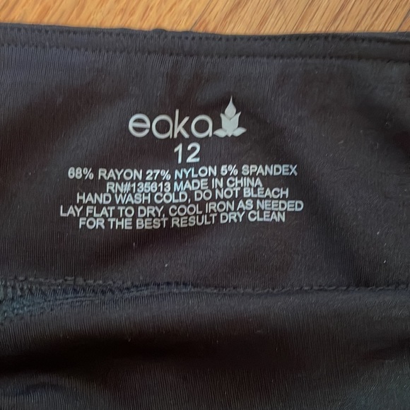 Eaka leggings size 12/14 black bnwt - Picture 4 of 10